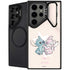 Disney Lilo and Stitch Stitch and Angel Galaxy S25 Ultra Kickstand Case